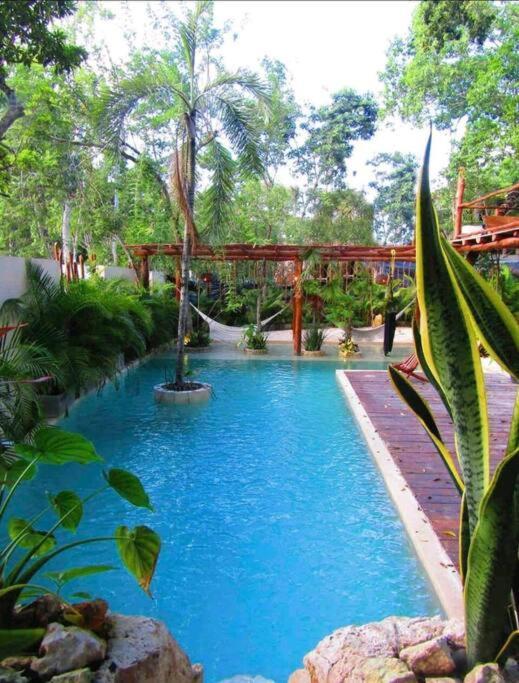 Apartment With Private Pool Tulum Chemuyil Buitenkant foto